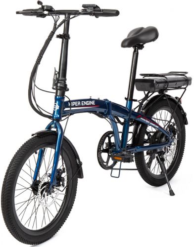Велосипед HIPER Engine Fold X1 HE-FX01 Midnight Blue - фото 2
