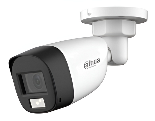 Видеокамера Dahua DH-HAC-HFW1209CLP-LED-0360B-S2 уличная цилиндрическая HDCVI с интеллектуальной двойной подсветкой 2Мп; CMOS; объектив 3.6мм видеокамера ip tantos tsi peco25fp 2мп уличная цилиндрическая с ик подсветкой