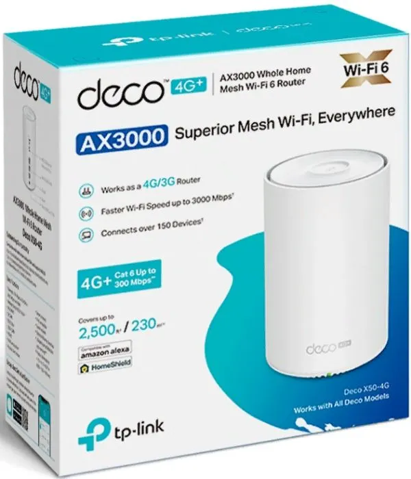 TP-LINK Deco X50-4G(1-pack)