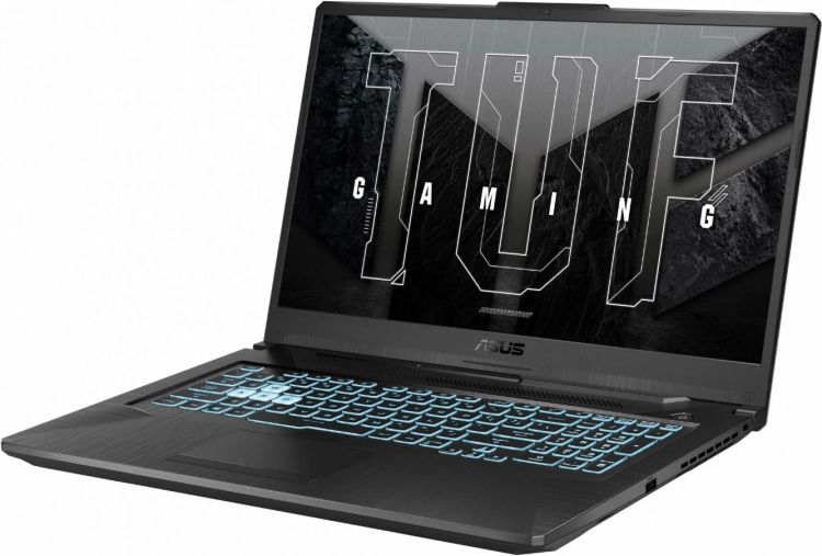 

Ноутбук ASUS TUF Gaming F17 FX706HF-HX014 90NR0HC4-M001M0 i5 11400H/16GB/512GB SSD/GeForce RTX 2050 4GB/17.3" FHD/noOS/black, TUF Gaming F17 FX706HF-HX014