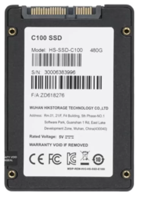 HIKVISION HS-SSD-C100/480G