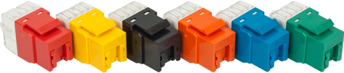 

Модуль Lanmaster LAN-OK45U6/180P-GN Keystone, RJ45, кат.6, UTP, 180 градусов, со встроенной шторкой, зеленый, LAN-OK45U6/180P-GN