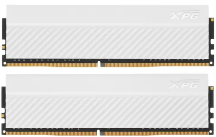 Модуль памяти DDR4 16GB (2*8GB) ADATA AX4U36008G18I-DCWHD45 XPG GAMMIX D45 white PC4-28800 3600MHz CL18 1.4V - фото 1