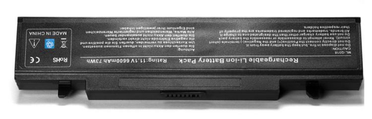 Аккумулятор для ноутбука Samsung OEM R519H R425, R430, R458, R467, R468, R470, R478, R480, R505, R507 Series. 11.1V 6000mAh PN: AA-PB9NS6W, PB9NC5B аккумулятор для ноутбука amperin для ноутбука samsung 370 aa pbvn3ab 10 8v 43wh oem черная