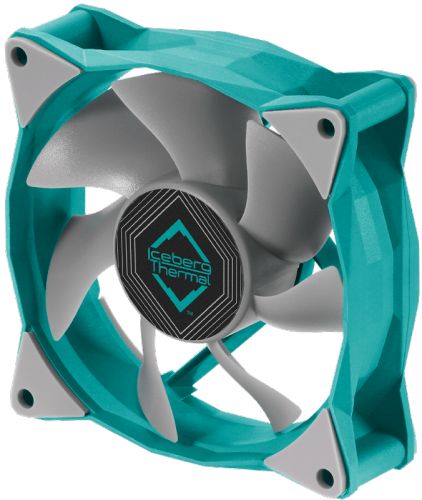 Вентилятор для корпуса Iceberg Thermal IceGALE Xtra 80mm TEAL