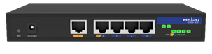 

Шлюз Maipu IGW500-100-P 24700336 internet gateway, integrated routing, switching, access controller, 5*1000M Base-T,4*1000M PoE(controller mode: 32 Un, IGW500-100-P