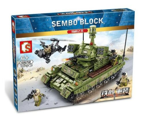 Конструктор Sembo Block Боевая машина пехоты «Король сухопутной войны» 105712 894 детали