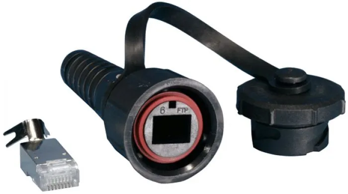 Hyperline PLUG-IE-8P8C-PV-C6-SH