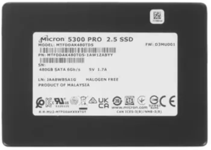 Micron MTFDDAK480TDS-1AW1ZABYY