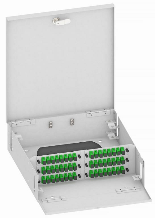 

Кросс оптический настенный TopLAN КРН-Top-48SC/A-OS2-GY 48 SC/APC адаптеров, одномодовый, укомплектованный, КРН-Top-48SC/A-OS2-GY