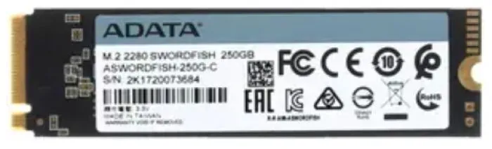 фото ADATA ASWORDFISH-250G-C