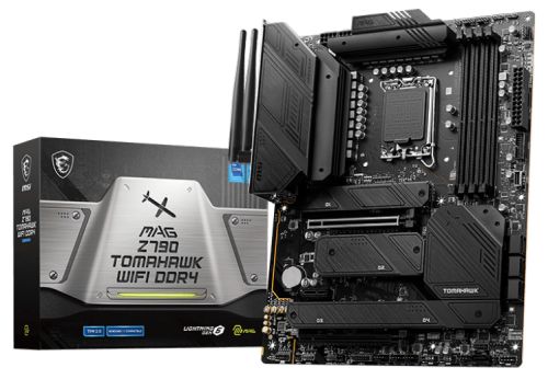 Материнская плата ATX MSI MAG Z790 TOMAHAWK WIFI DDR4 (LGA1700, Z790, 4*DDR4 (5333), 7*SATA 6G RAID,