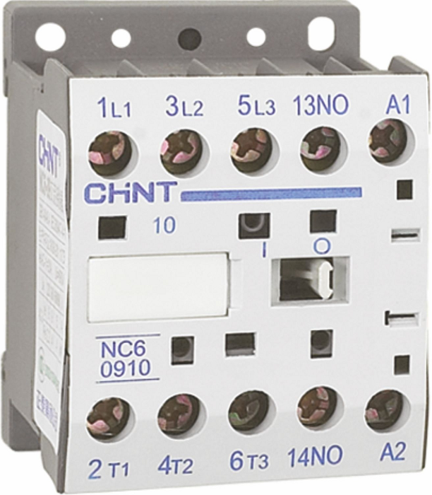 

Контактор CHINT 247440 NC6-0610, 6А, 230в 50Гц, 1НО (R), 247440