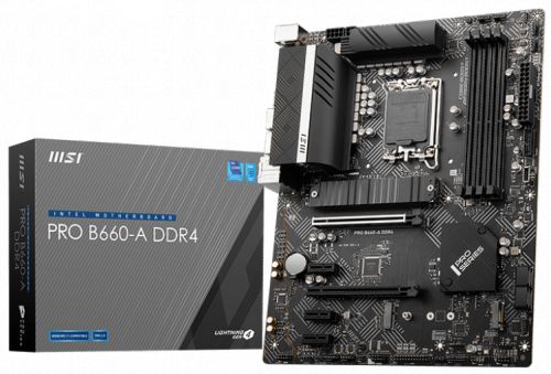 Материнская плата ATX MSI PRO B660-A DDR4 - фото 1